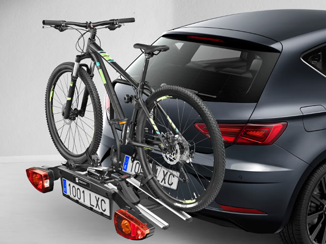 Suport de biciclete pentru cârligul de remorcare cu logo SEAT