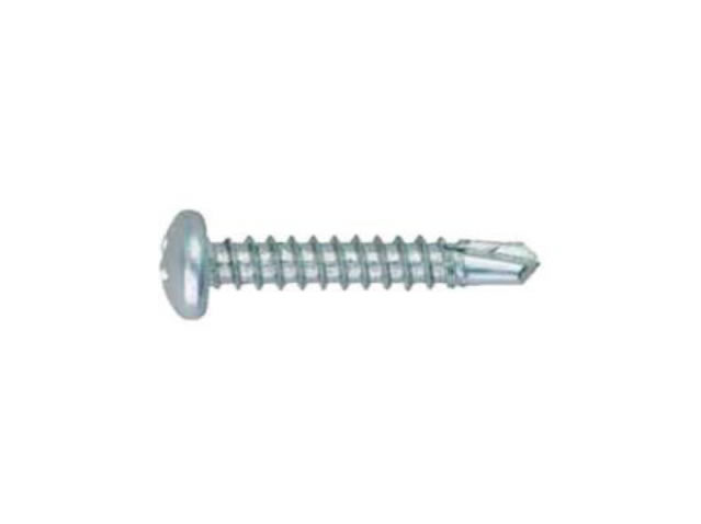 Tornillo rosca chapa tapon blanco 4,8x19