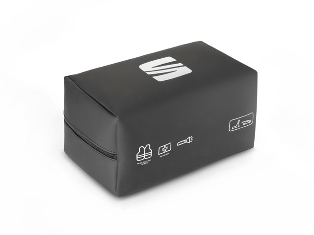 SEAT safety kit (flashlight + vest + first aid kit)