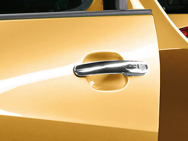Chrome shiny exterior door handles (5d/ST)