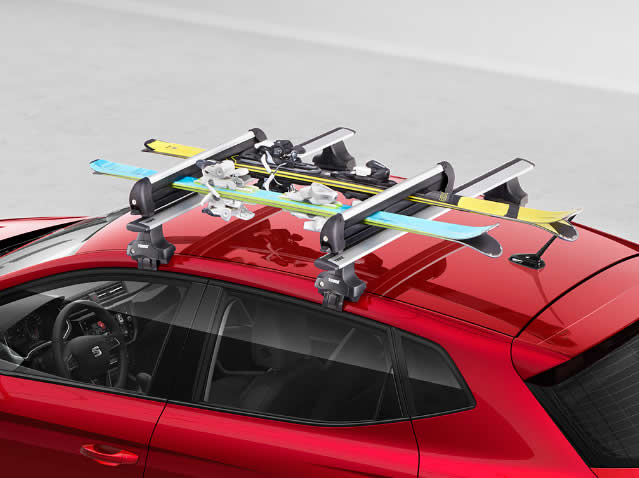 Ski & snowboard rack, 6 pairs