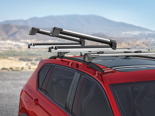 Extendable ski & snowboard rack