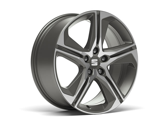 18'' FR diamond cut aluminium alloy wheel