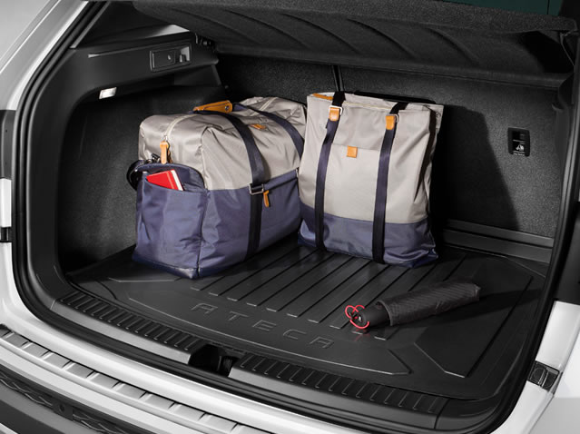 Protective luggage compartment inlay (semi-rigid) - Double Floor