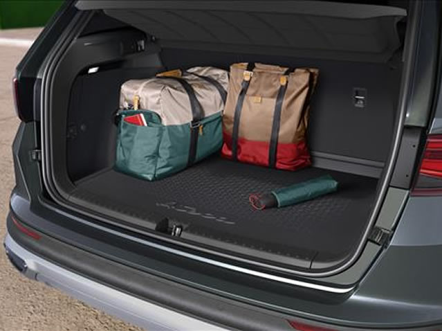 Luggage compartment protector tray (semi-rigid) - Double Floor