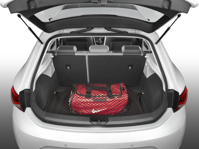 Luggage compartment net