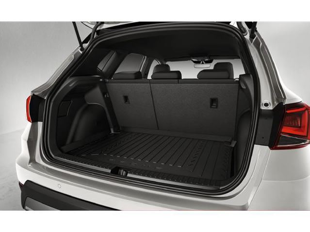 Protective luggage compartment inlay, Semi-rigid