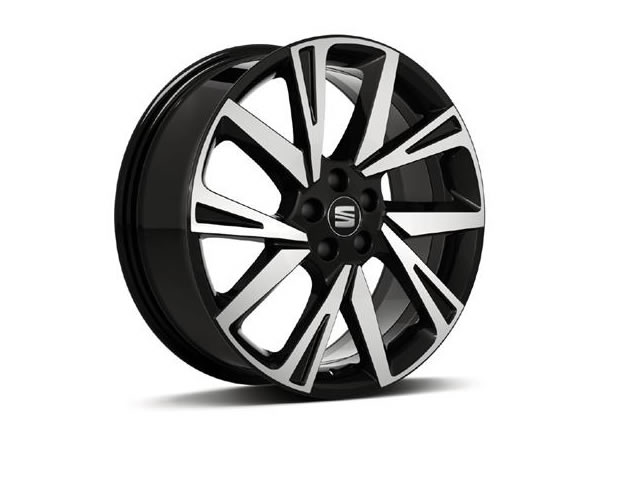 18'' diamond cut aluminium alloy wheel