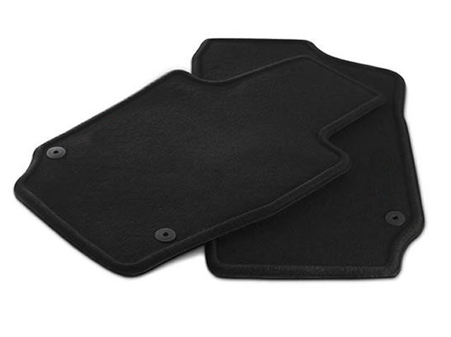 Original Seat Ateca CUPRA Textilfußmatten Premium Velours Fußmatten schwarz  Kupfer 576863011ELOE