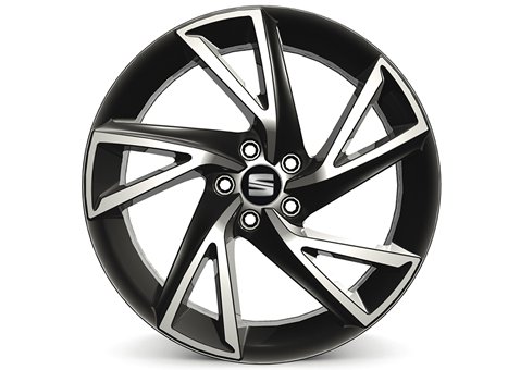 17” alloy wheel, anthracite diamond cut