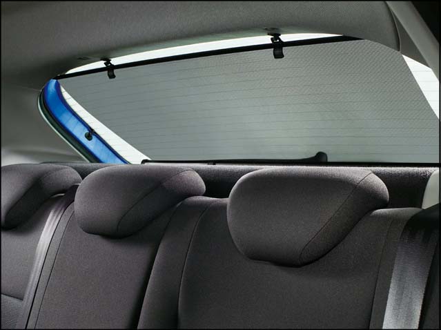 Rear sun shade (3d)