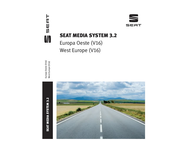 Картографія Західної Європи для SEAT Media System 3.2, випуск 16