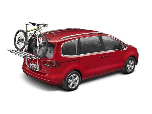 Hatchback bike rack