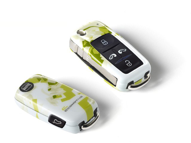 Decorative Ecomotive Key with side button
